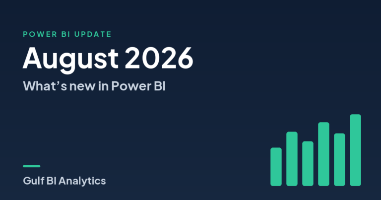 Power BI August 2026 Update: Everything New