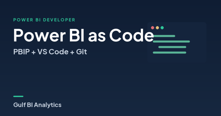 Power BI as Code: PBIP & the New VS Code Integration