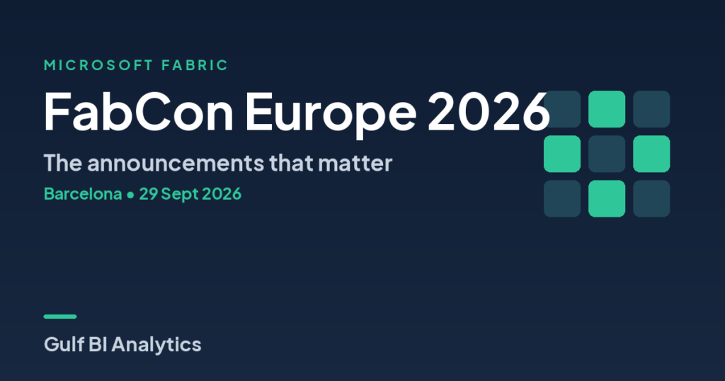 FabCon Europe 2026 Microsoft Fabric announcements