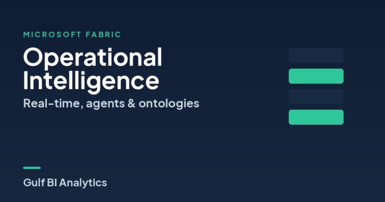 Microsoft Fabric&rsquo;s Operational Intelligence Era: Real-Time, Agents & Ontologies